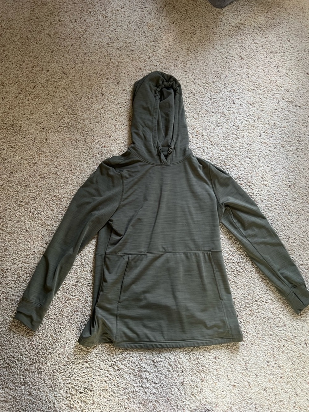 Primark Olive Green Hooded Sweatshirt